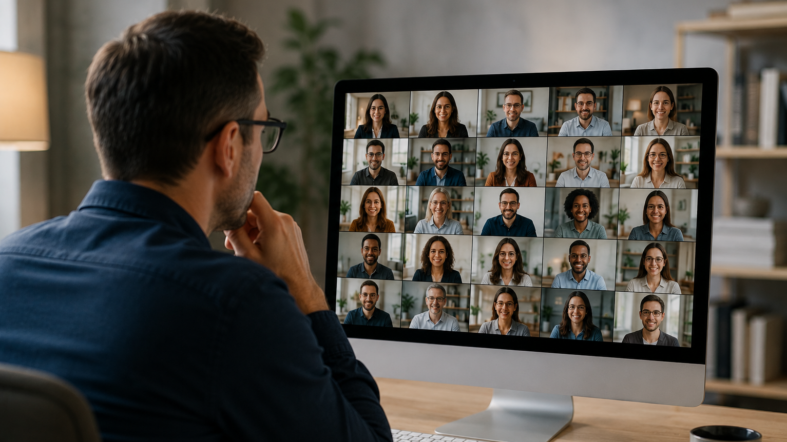 Zuschauer im Webinar zu Feedback und Kritik